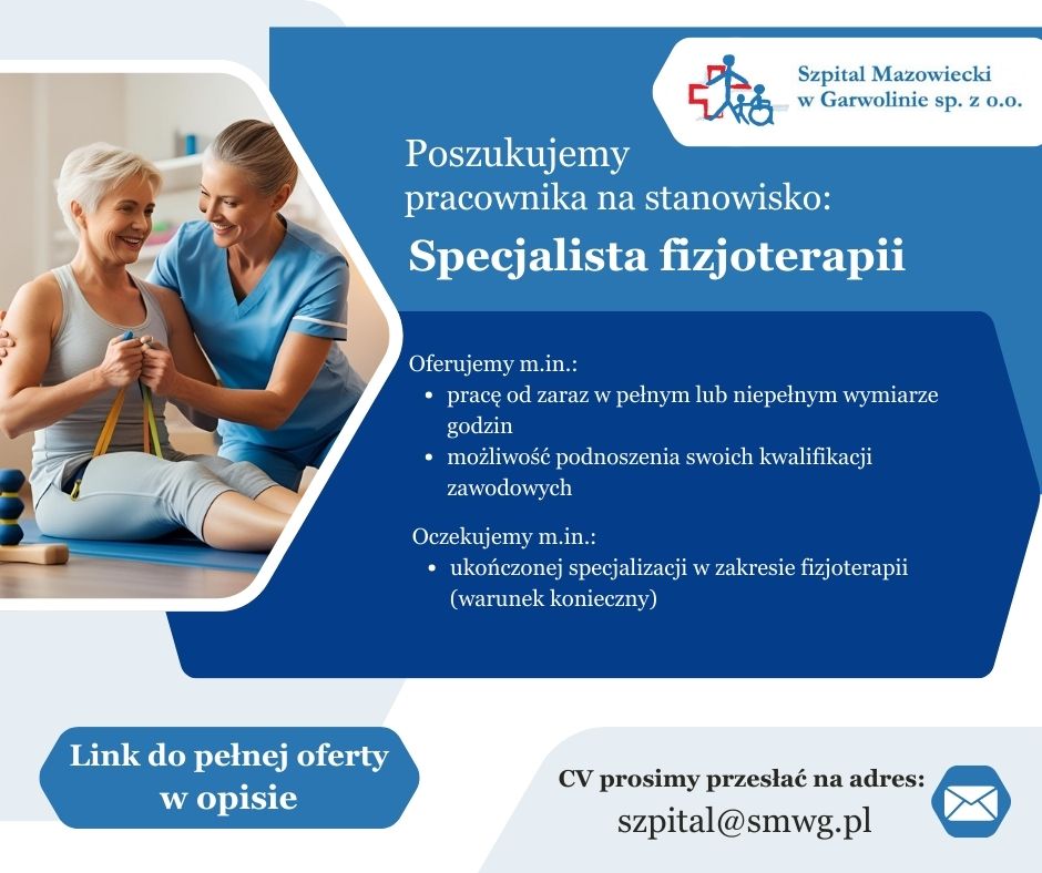 SPECJALISTA FIZJOTERAPII